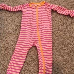 Kickee zipper jammies 9-12 months
